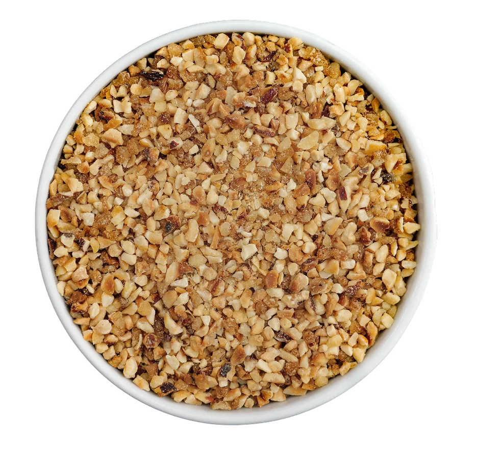 Kavrulmuş Kıyılmış Şekerli İç Fındık